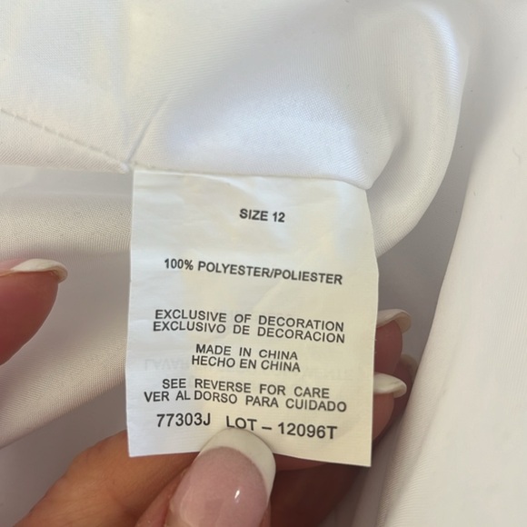 Girls Special Occasion Dress Sz 12 communion/flower girl dress - Picture 7 of 9